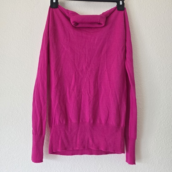J.CREW Sweaters - J. Crew Women's XXS Merino Wool Blend Turtleneck Sweater Pink Cozy Layer Chic